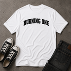 Burning One Christian T-Shirt – Christian Streetwear Tee (FRONT DESIGN)