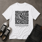 Look at the Birds Christian T-Shirt – Matthew 6:26 Scripture Tee (FRONT DESIGN)