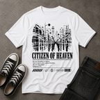 Citizen of Heaven Christian T-Shirt – Philippians 3:20 (BIG FRONT DESIGN)