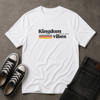 Kingdom Vibes Retro T-Shirt – Christian Streetwear Tee (FRONT DESIGN)