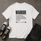 Christian Warrior T-Shirt – Revelation 12:11 Scripture Tee (BACK DESIGN)
