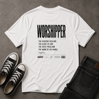 Worshipper Christian T-Shirt – Psalm 19:1 Worship Tee (BACK DESIGN)