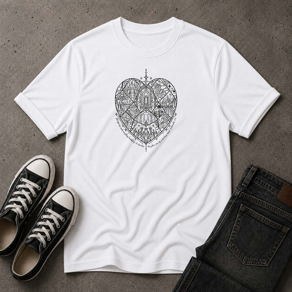 Eternity in the Human Heart T-Shirt – Ecclesiastes 3:11 (FRONT DESIGN)