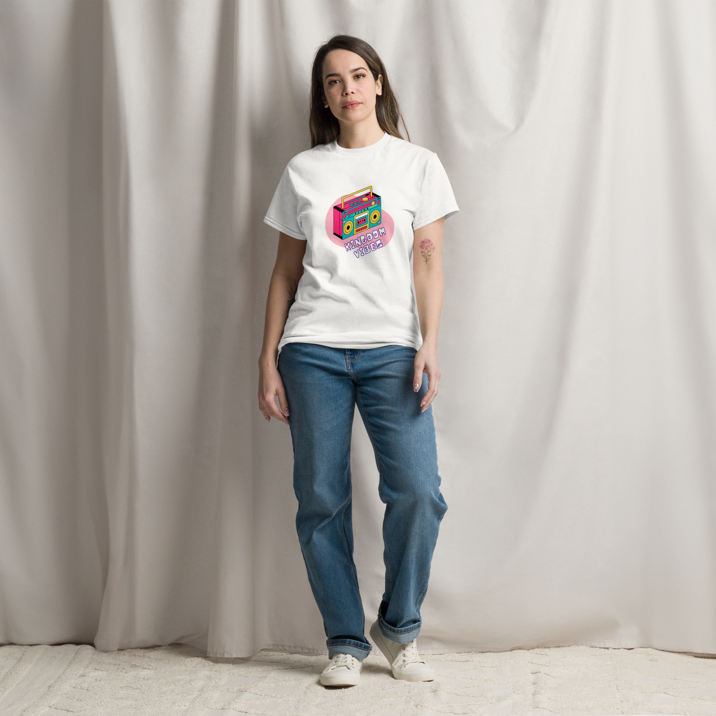 Kingdom Vibes "Ghetto Blaster" Unisex Classic Tee
